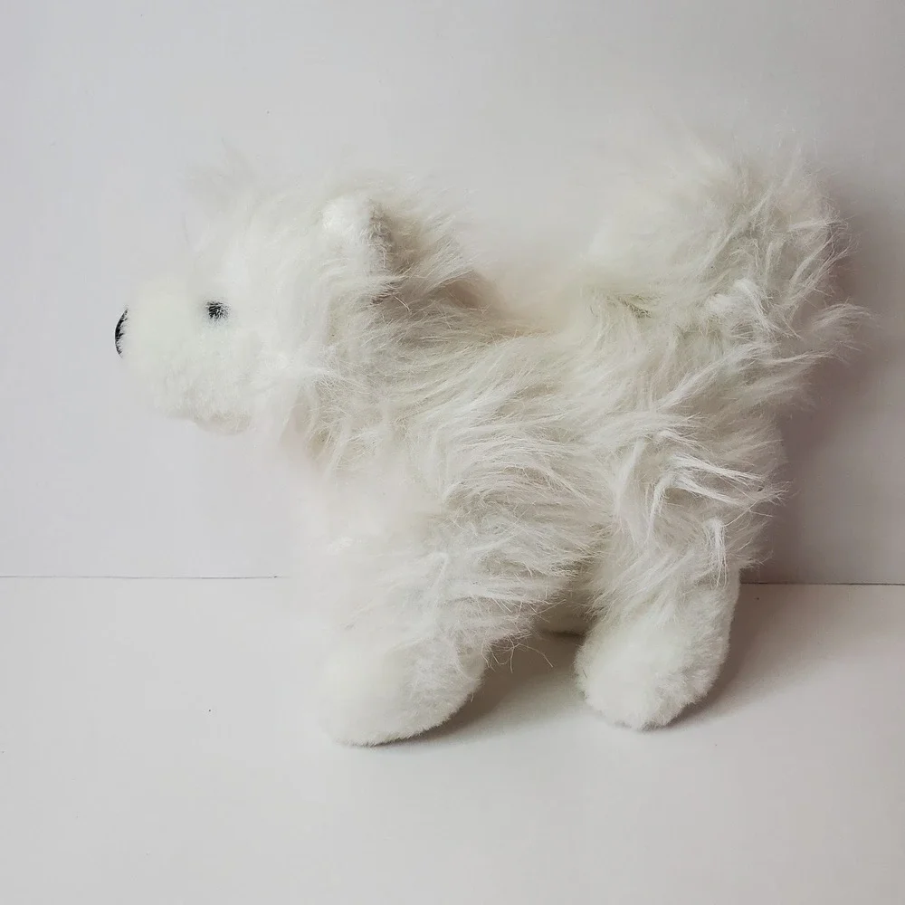 Ganz Webkinz White Samoyed Dog HM176‎ Plush Stuffed Animal 8
